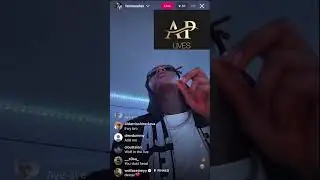 Famous Dex in the studio working on new music. Allows followers behind the scenes to see projects!