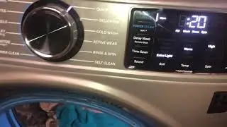GE UltraFresh Vent washer - how to Spin setting only, clothes washer