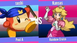 sushi (BDee) vs. Kansas (Peach) - Pool A - Rainbow Cruise