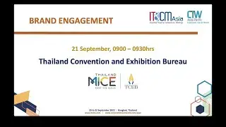 IT&CMA and CTW APAC 2022: Thailand Convention and Exhibition Bureau: Thailand MICE: Meet The Magic