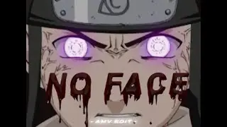 Naruto VS Neji | No Face [EDIT/AMV] 4K!? remake of @Flick-edit