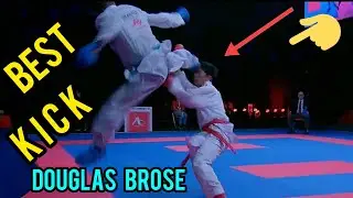 Daulet Shymyrbekov (KAZ) vs Douglas Brose (BRA) Kumite -60 kg