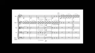 Symphony 1 2nd mov. Kalinnikov for easy string orchestra
