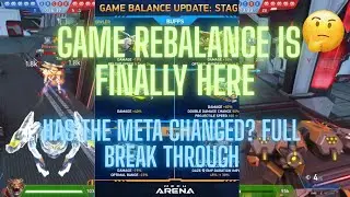 Новая игра с ребалансировкой. Полный прорыв и обзор |#mecharena #mecharenavideos