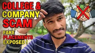 College Placement Scam ExposedExploited Without Salary |Real Internship Scam in India