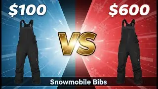 Cheap vs Premium Snowmobile Bibs | Don't Make the Mistake!