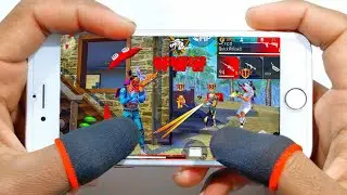 Iphone 6s Free Fire Handcam gameplay 2025🔥