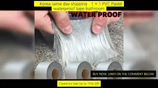 Butyl Patching Roof Waterproofing Tape Roof Tile Crack Self-Adhesive Aluminum