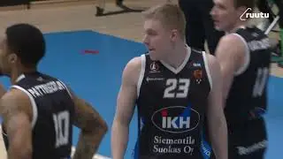Jahlil Tripp (Finland-Korisliiga) 2022-2023 Full Game: Honka vs. Kauhajoki