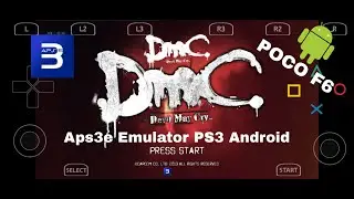 DMC Devil May Cry - Aps3e Emulator Android Game Test Poco F6