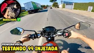 Testando a Titan 99 injetada 🚀