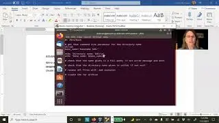 Writing a Bash Shell Script - a walk through