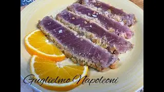 TAGLIATA DI TONNO IN CROSTA DI PANKO