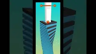 Stack Ball Level 210 Walkthrough #shorts