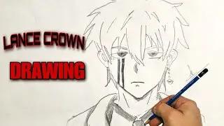 How to Draw Lance Crown from Mashle Magic and Muscles  #lancecrown #mashle #mashlemagicandmuscles