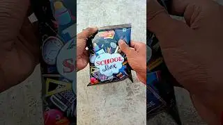 NEW SNACKS UNBOXING 🤯 || SCHOOL BOX SNACKS 🔥 || #snacks #toys #unboxing #shorts