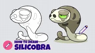How to draw Silicobra (Pokemon)? Step by step drawing tutorial for kids | Easy and simple drawing
