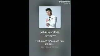 Vì một người ra đi - Cover Thao Pia 