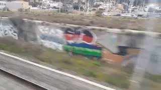 Train usine sur la ligne Marseille hy&egrave;res