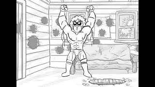 Camp WWE - Ultimate Warrior clip
