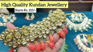High Quality Kundan Jewellery Manufacturer |Kundan Jewellery Wholesale Market Chandni Chowk In Delhi