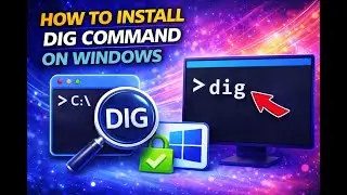 Dig Comment Install On Windows 10 & 11 In 2026 Server (very simple)
