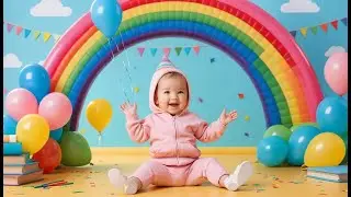 Rainbow School Learning Fun | Color & Learning Song for Toddlers & Preschoolers