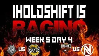 IHOLDSHIFT IS RAGING! Paladins PPL Week 5 Day 4 / NA / G2 v Splyce / Envy v Renegades