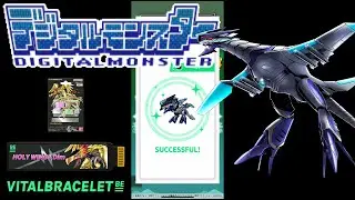 DIGIMON Vital Bracelet BE - JAZARICHMON || BEMemory Holy Wings DiM Log 17