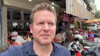 Old Market Noodle in Phnom Penh, Cambodia