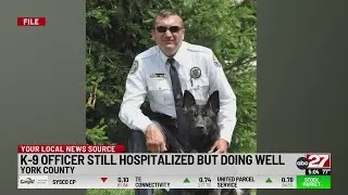 Injured York County officer known for K-9 show at York State Fair