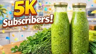 Homemade Green Seasoning 🌿 | Easy Caribbean All-Purpose Blend/5k Subscribers