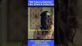 Nureh Unstitched Luxury Formals 2022 || The Secret Garden || #Shorts