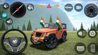 Modified Mahindra Thar 😈 Car Games: Indian Car (Gadi Wala Game) - Car Game Android Gameplay