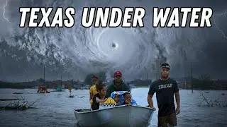 5 FEET OF RAIN: The Unbelievable Stall of Hurricane Harvey Over Texas