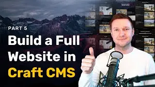 Craft CMS Tutorial - Full Website (Part 5) - Global sets, navigation links, and editable footer text