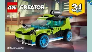 31074 A Rocket Rally Car LEGO&reg; Creator Manual at the Brickmanuals Instruction Archive