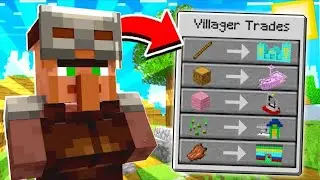 Villager Trade OP Structures Addon For Minecraft PE