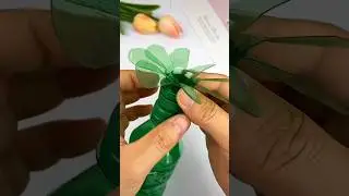 Making Small Fan with Bottle💫#shorts#art #plastic