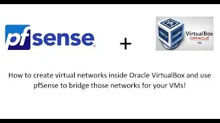 How to create virtual networks in VirtualBox