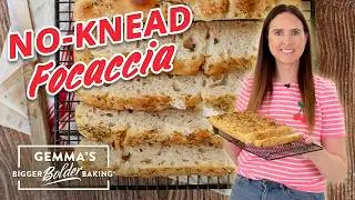 Простой рецепт фокаччи без замешивания теста