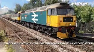 Trains at Swinton (South Yorkshire)/ Mexborough and Doncaster