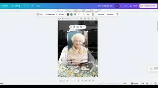 Demo Video for Editing Funeral Sign Template in Canva