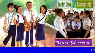 English grade 7   Chapter 1  Unit 2   Tapescript 1 2 7