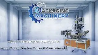 Precision Heat Transfer Machine for Cups & Containers | Hot Stamping & Foil Printing