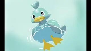 Drawing #Ducklett #コアルヒー #Pok&eacute;Papi Learns How To Draw #Pok&eacute;monTCG Plasma Blast 29/101 #pokemon