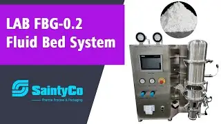 LAB FBG-0.2 Fluid Bed System-SaintyCo