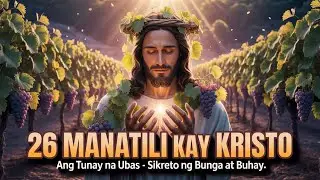 ✨🍇 Manatili kay Kristo – Ang Tunay na Ubas at ang Sikreto ng Bunga at Buhay na Ganap 🙏