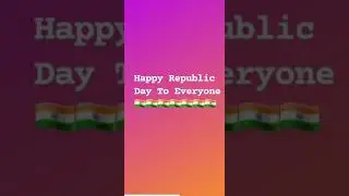 Happy Republic Day 🇮🇳🇮🇳