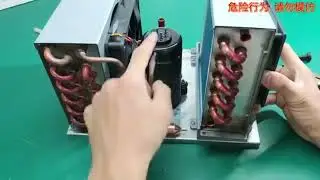 Window AC Making video with smallest compressor @fully4world